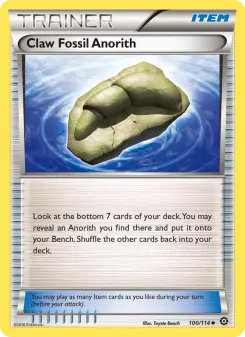 Fóssil Garra de Anorith