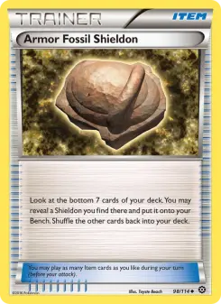 Fóssil Armadura de Shieldon