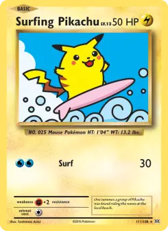 Pikachu Surfista