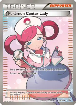 Dama do Centro Pokémon