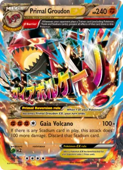 Groudon Primitivo EX